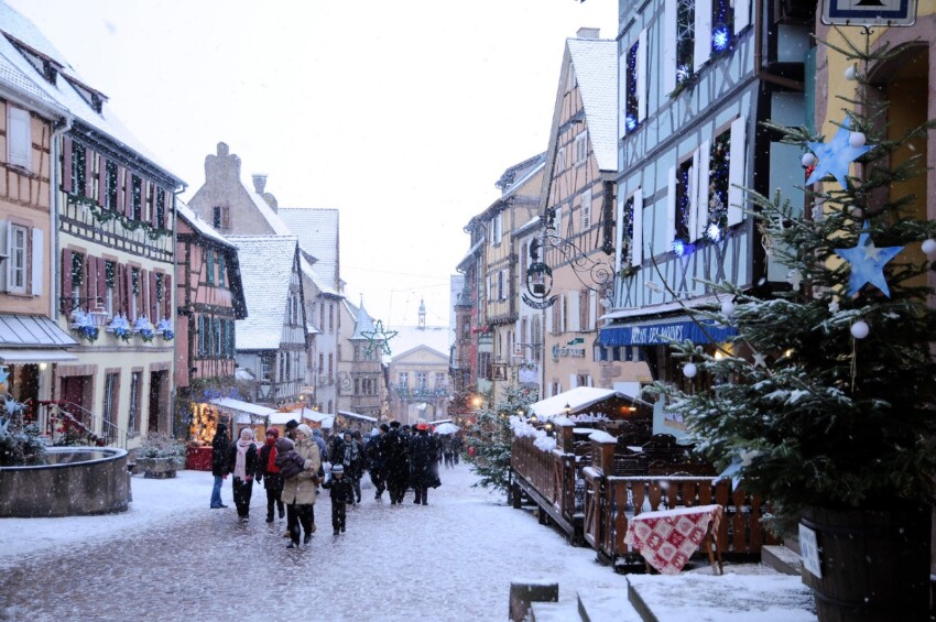 Mercados de Navidad en Alsacia