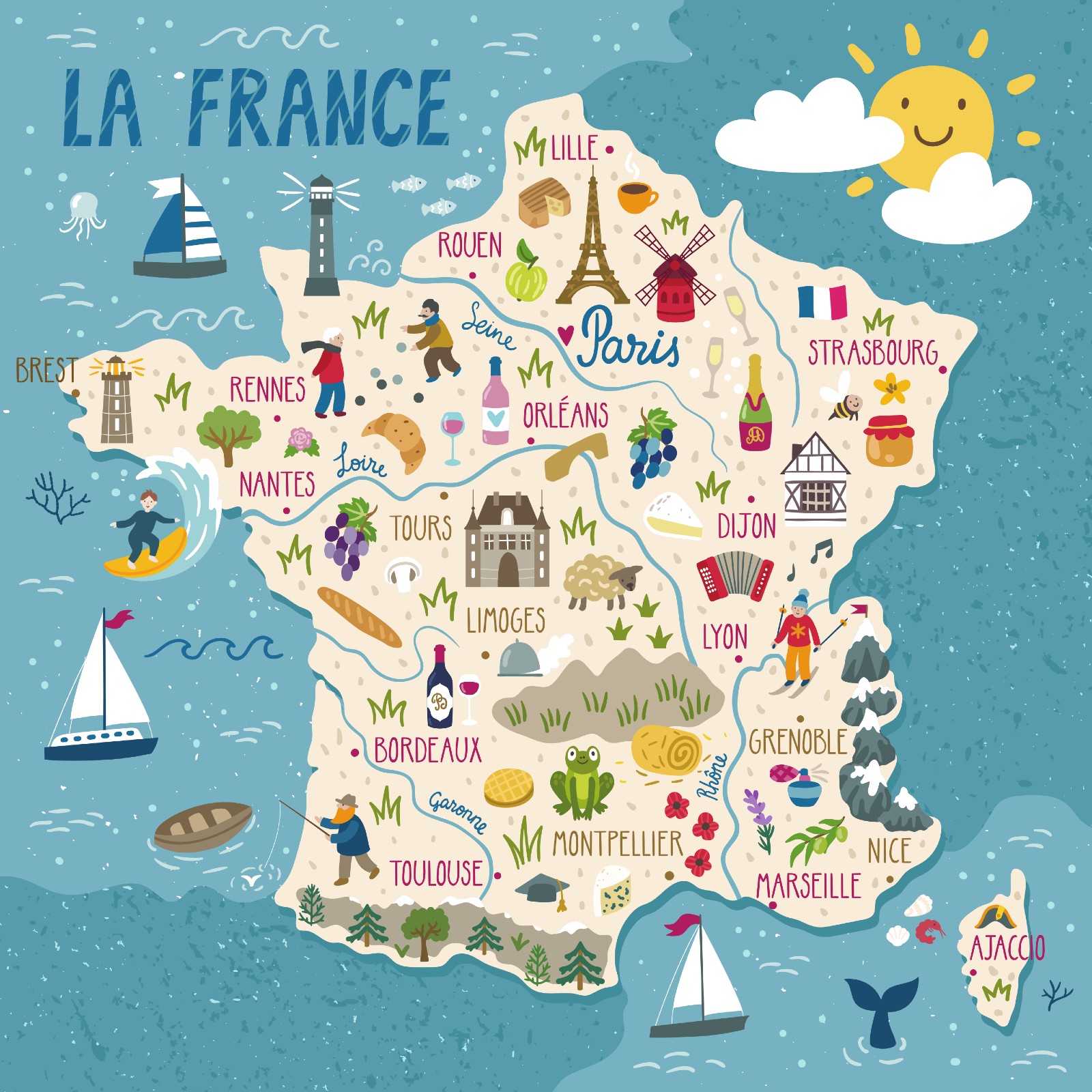 france road trip planner